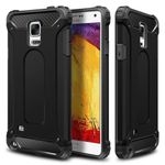 Husa Techsuit - Hybrid Armor - Samsung Galaxy Note 4 N910 - Black fotografia produsului