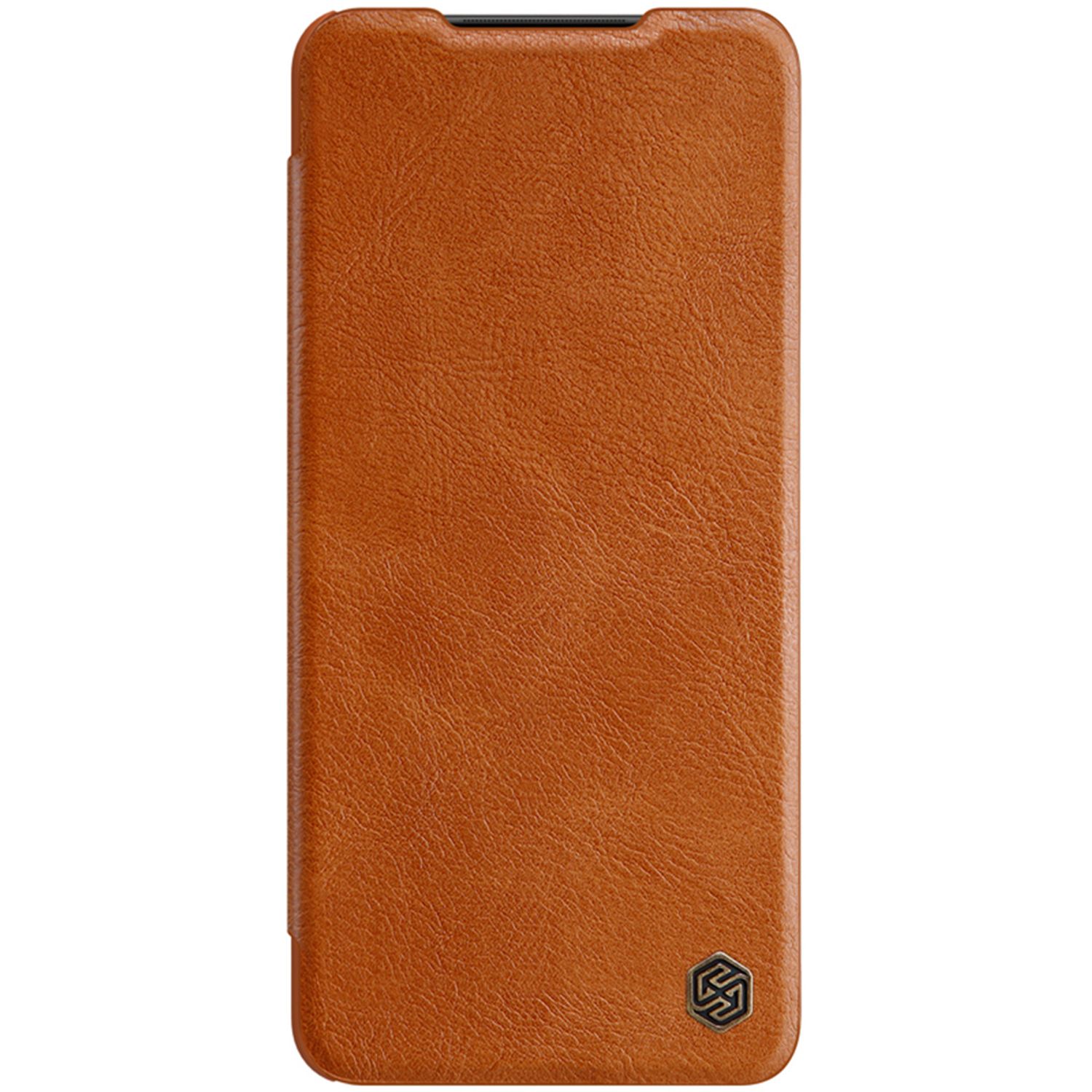 Husa Nillkin - Qin Leather Case - Samsung Galaxy A22 4G - Brown fotografia produsului View 2 L