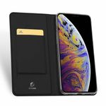 Husa tip carte Dux Ducis - Skin Pro - iPhone 11 - Black fotografia produsului View 3 S