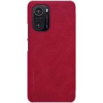 Husa Nillkin - Qin Leather Case - Xiaomi Poco F3 - Red fotografia produsului