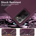 Husa premium Techsuit - Soft Edge Silicone - Samsung Galaxy Note 20 Ultra - Plum Violet fotografia produsului View 3 S