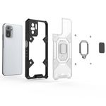 Husa Techsuit - Honeycomb Armor - Xiaomi Redmi Note 10 / 10S - negru fotografia produsului View 3 S