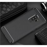 Husa Techsuit - Carbon Silicone - Samsung Galaxy S9 Plus - Black fotografia produsului View 2 S