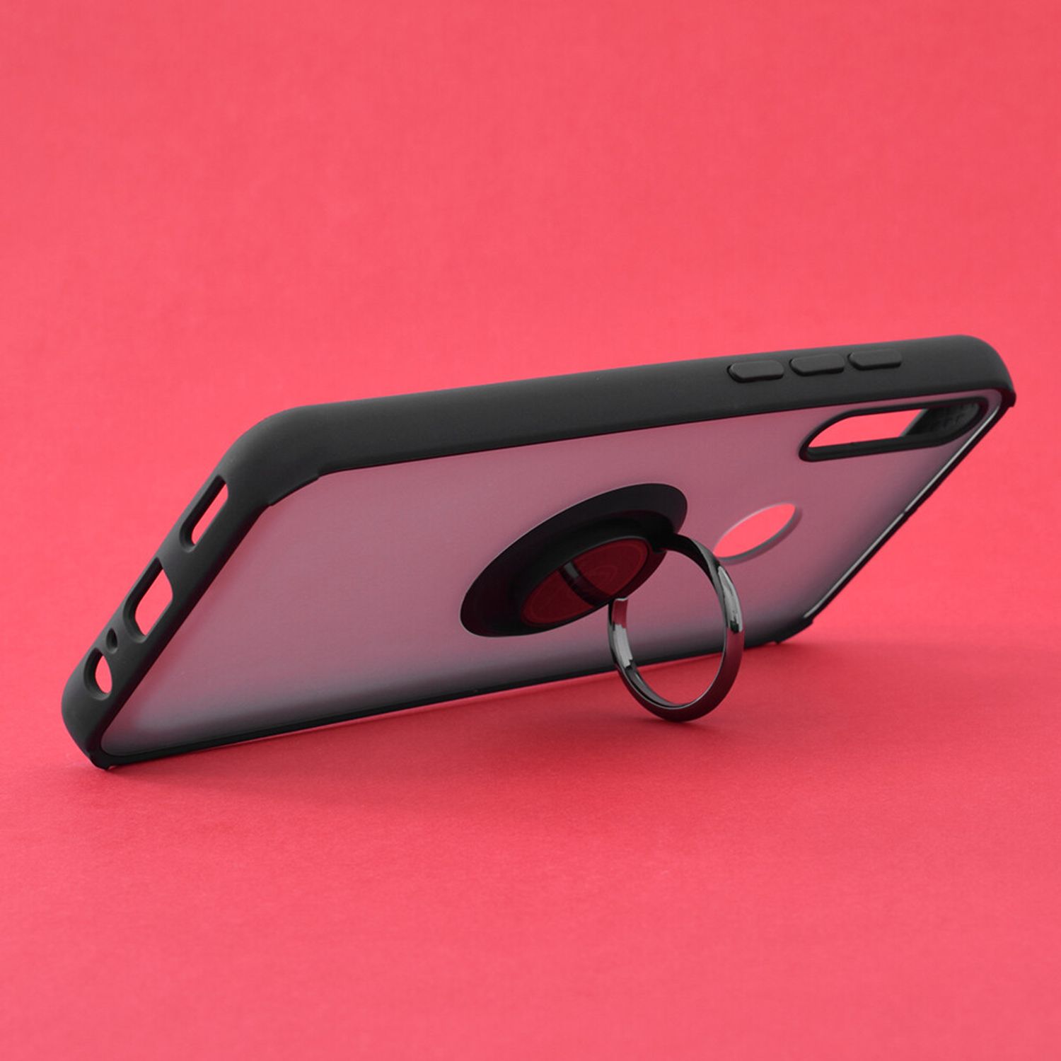 Husa Techsuit - Glinth - Huawei P40 Lite E - Black fotografia produsului View 2 L