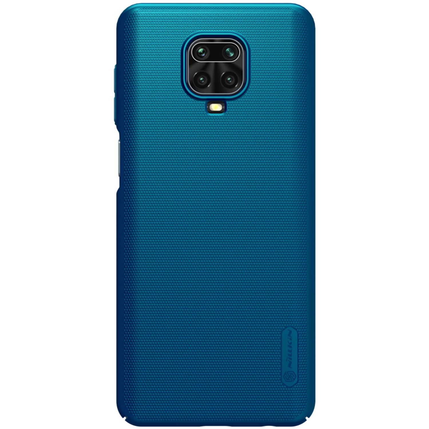 Husa Nillkin - Super Frosted Shield - Xiaomi Redmi Note 9S / Note 9 Pro / Note 9 Pro Max - Blue fotografia produsului View 2 L