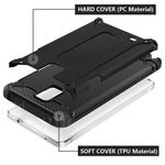 Husa Techsuit - Hybrid Armor - Samsung Galaxy Note 4 N910 - Black fotografia produsului View 2 S