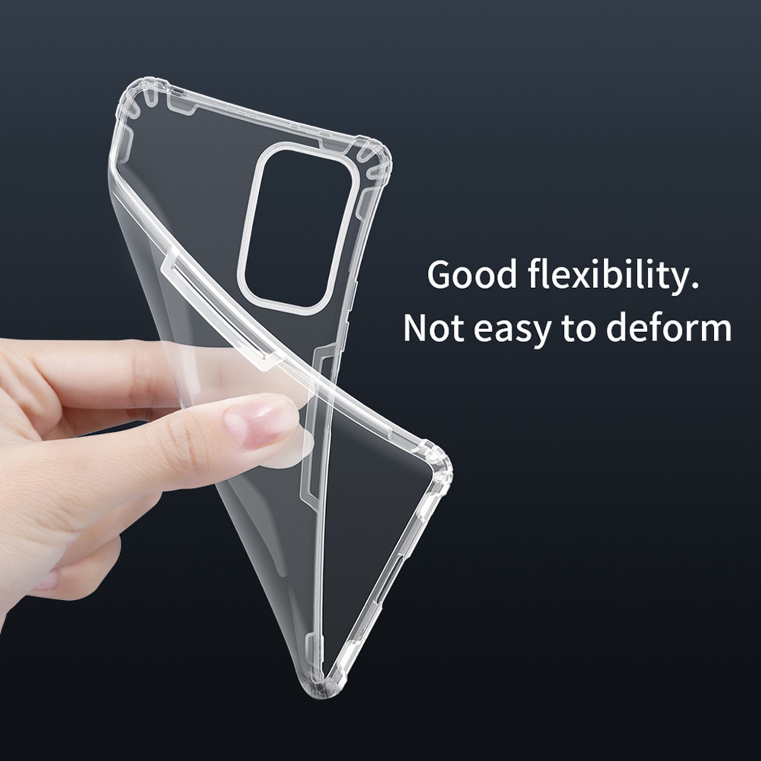 Husa Nillkin - Nature TPU Case - Xiaomi Redmi Note 10 Pro - Transparent fotografia produsului View 2 L