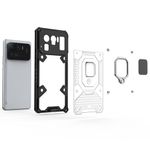 Husa Techsuit - Honeycomb Armor - Xiaomi Mi 11 Ultra - albastru fotografia produsului View 3 S