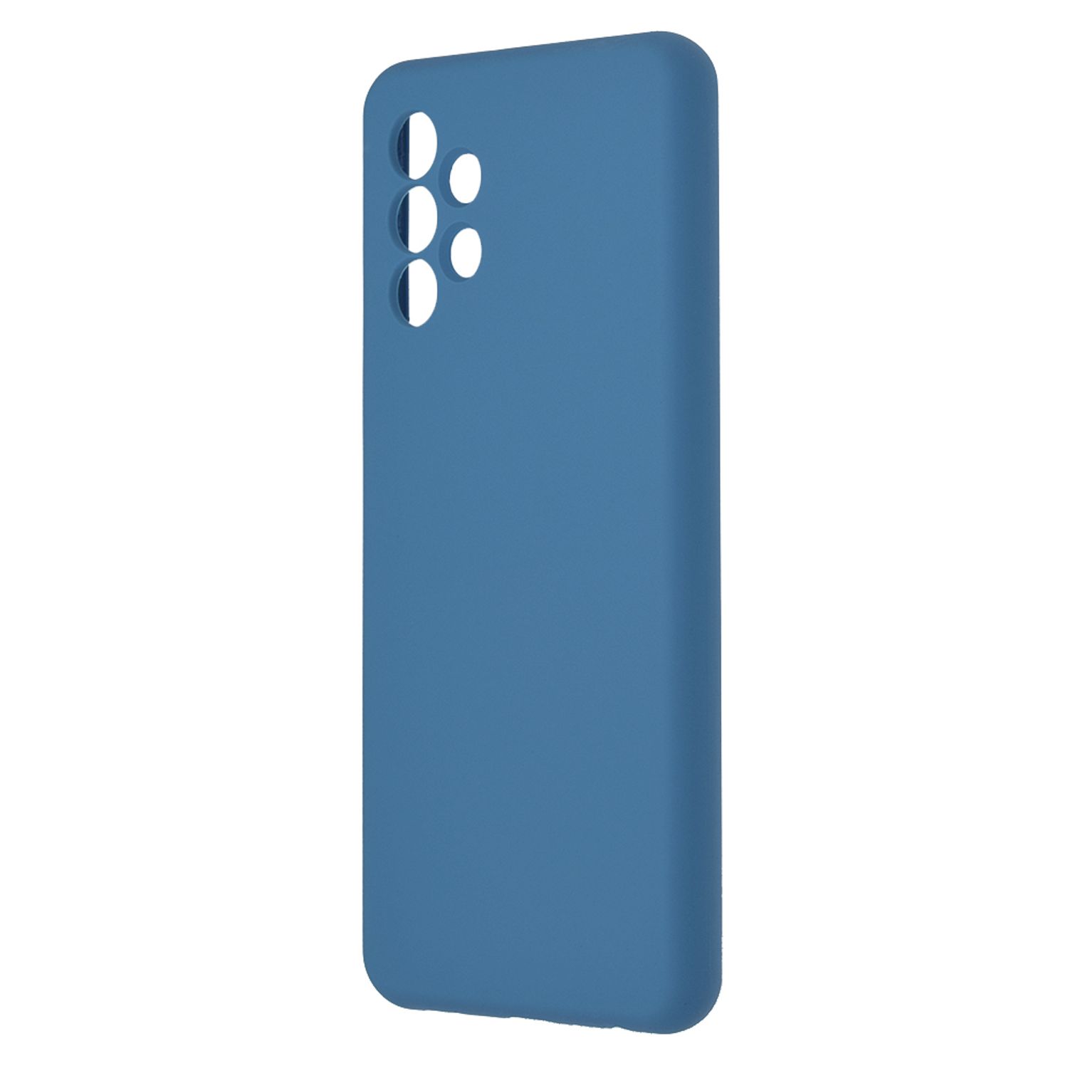 Husa premium Techsuit - Soft Edge Silicone - Samsung Galaxy A32 4G - Denim Blue fotografia produsului View 3 L