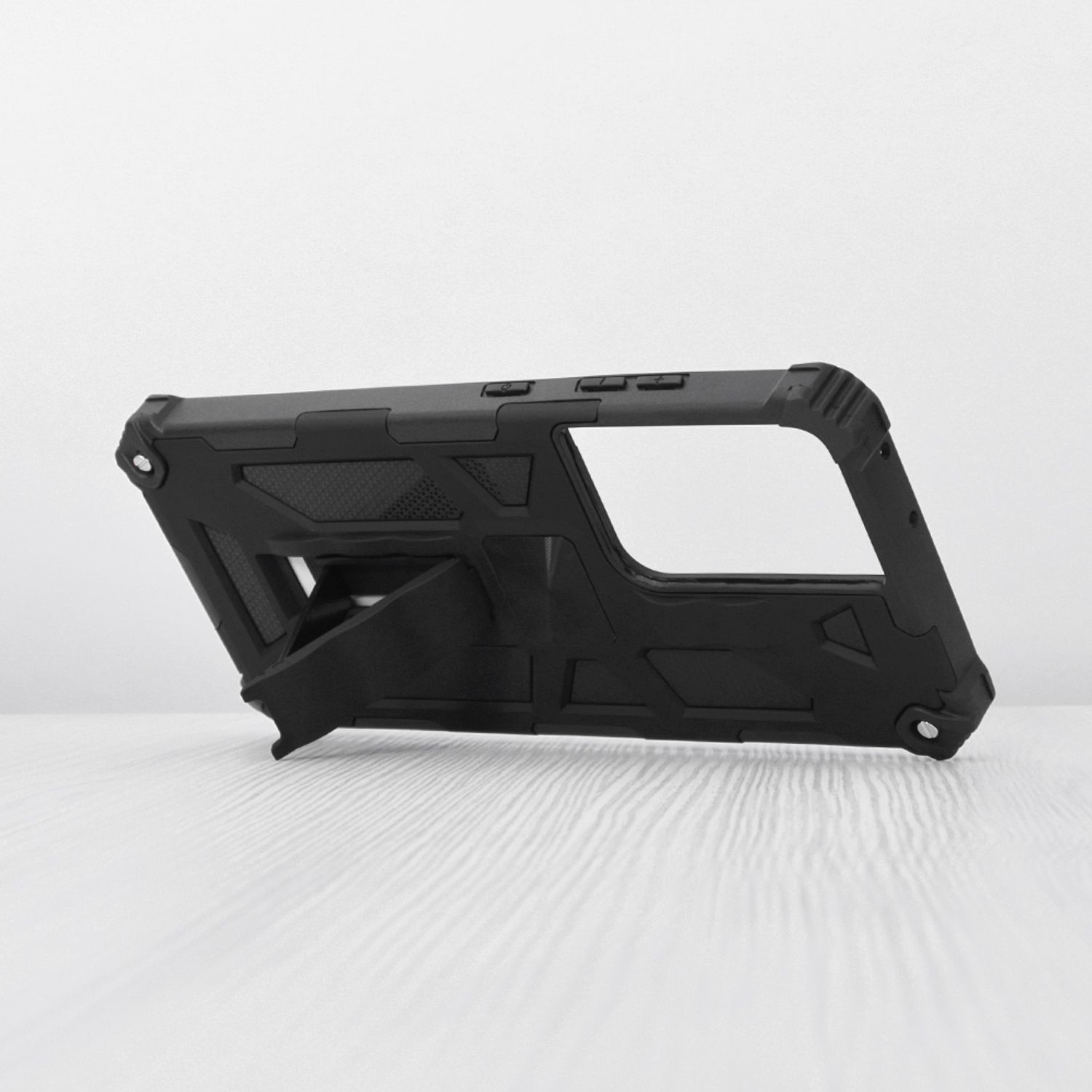 Husa antisoc Techsuit - Blazor Series - Samsung Galaxy S21 Ultra - Black fotografia produsului View 2 L