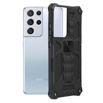 Husa antisoc techsuit - blazor series - samsung galaxy s21 ultra - black