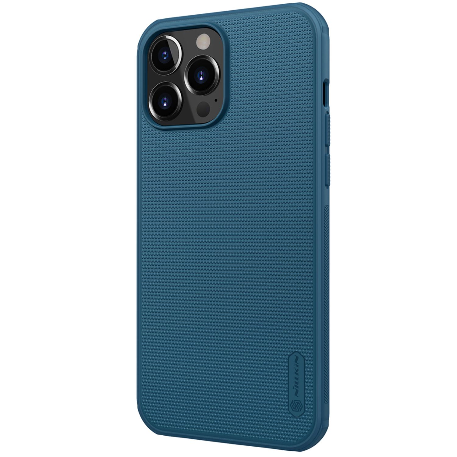 Husa Nillkin - Super Frosted Shield Pro - iPhone 13 Pro Max - Blue fotografia produsului