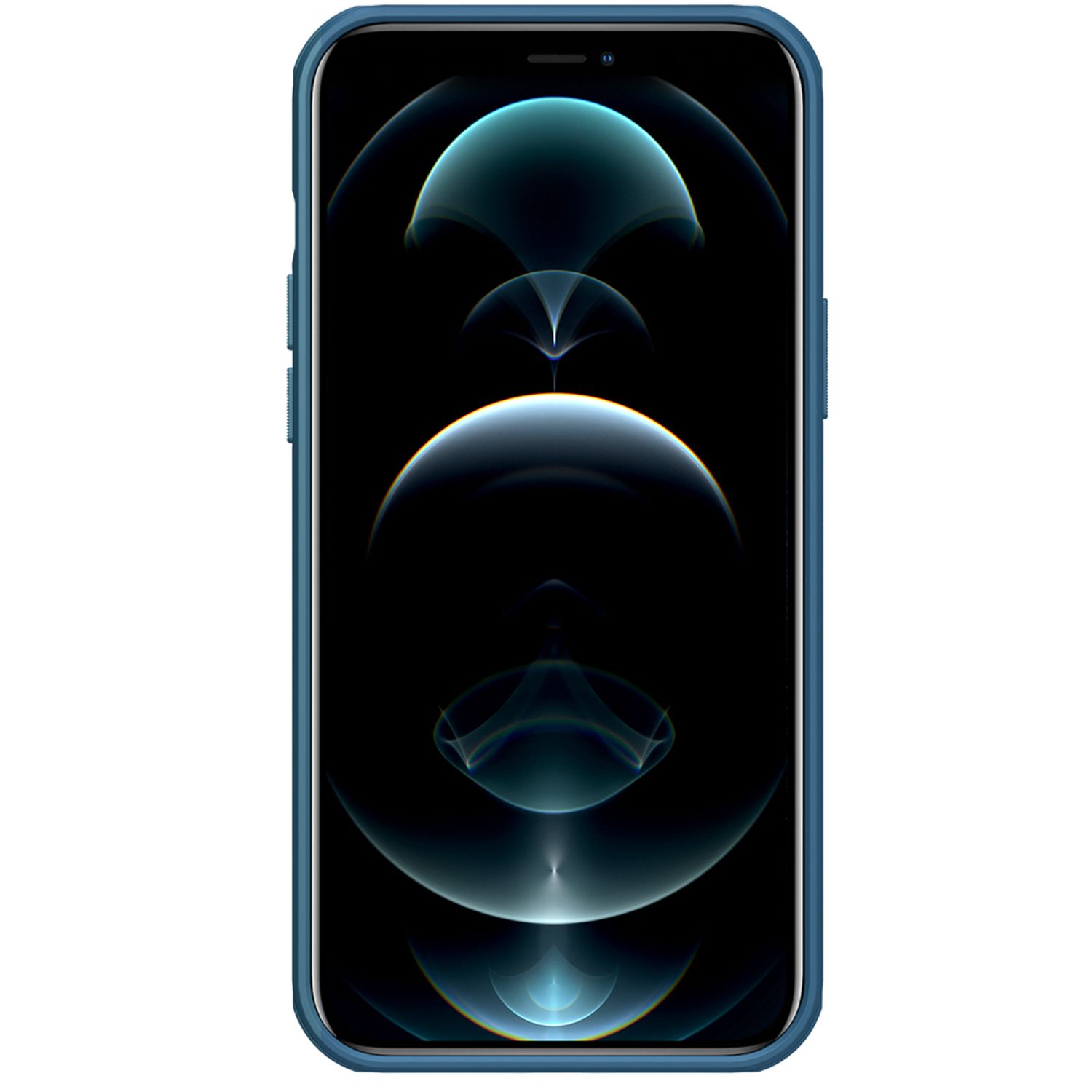 Husa Nillkin - Super Frosted Shield Pro - iPhone 13 Pro Max - Blue fotografia produsului View 2 L
