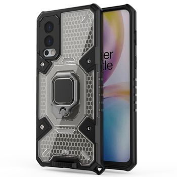 Husa techsuit - honeycomb armor - oneplus nord 2 5g - negru