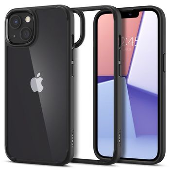 Husa premium ultra hybrid compatibila cu iphone 13, negru