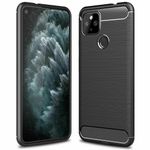 Husa Techsuit - Carbon Silicone - Google Pixel 4a 5G - Black fotografia produsului