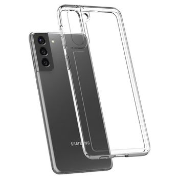 Husa premium ultra hybrid compatibila cu samsung galaxy s21 plus, transparent