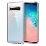 Husa premium Ultra Hybrid compatibila cu Samsung Galaxy S10 Plus, Transparent fotografia produsului View 2 S