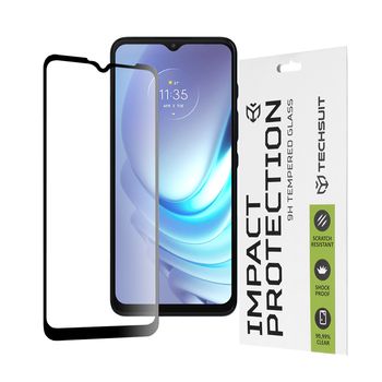 Folie sticla motorola moto g50,full cover, full glue glass, black
