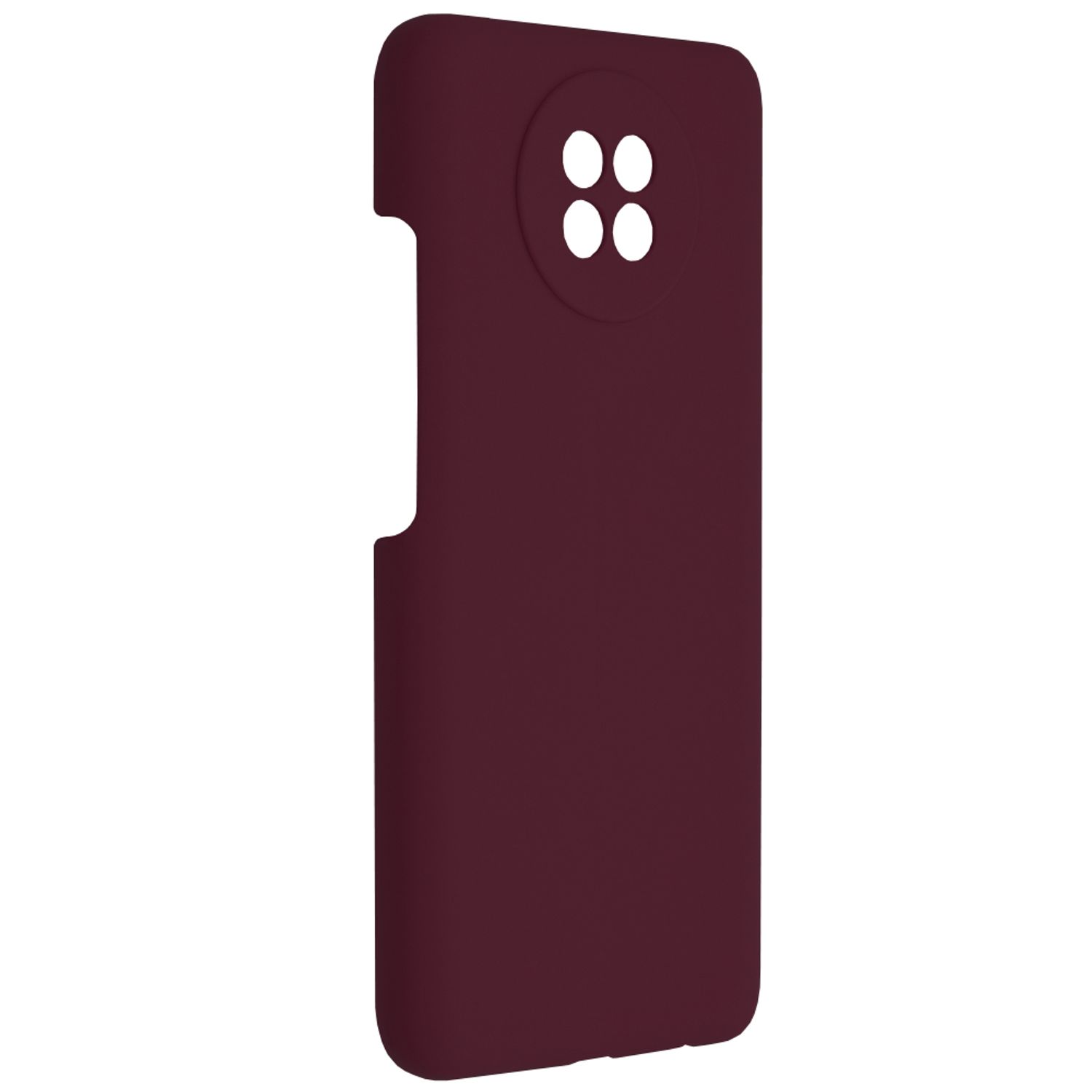 Husa premium Techsuit - Soft Edge Silicone - Xiaomi Redmi Note 9T - Plum Violet fotografia produsului View 2 L
