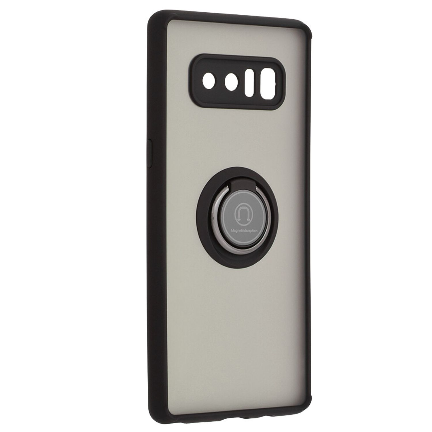 Husa Techsuit - Glinth - Samsung Galaxy Note 8 - Black fotografia produsului View 3 L