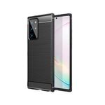 Husa Techsuit - Carbon Silicone - Samsung Galaxy Note 20 Ultra - Black fotografia produsului