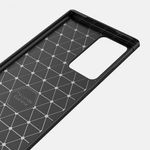 Husa Techsuit - Carbon Silicone - Samsung Galaxy Note 20 Ultra - Black fotografia produsului View 3 S