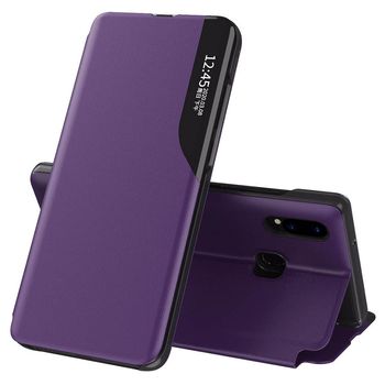 Husa tip carte techsuit - efold series - samsung galaxy a20e - purple