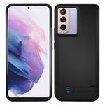 Husa cu acumulator Techsuit - Samsung Galaxy S21 Plus - 5000 mAh - Black fotografia produsului