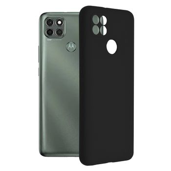 Husa premium techsuit - soft edge silicone - motorola moto g9 power - black