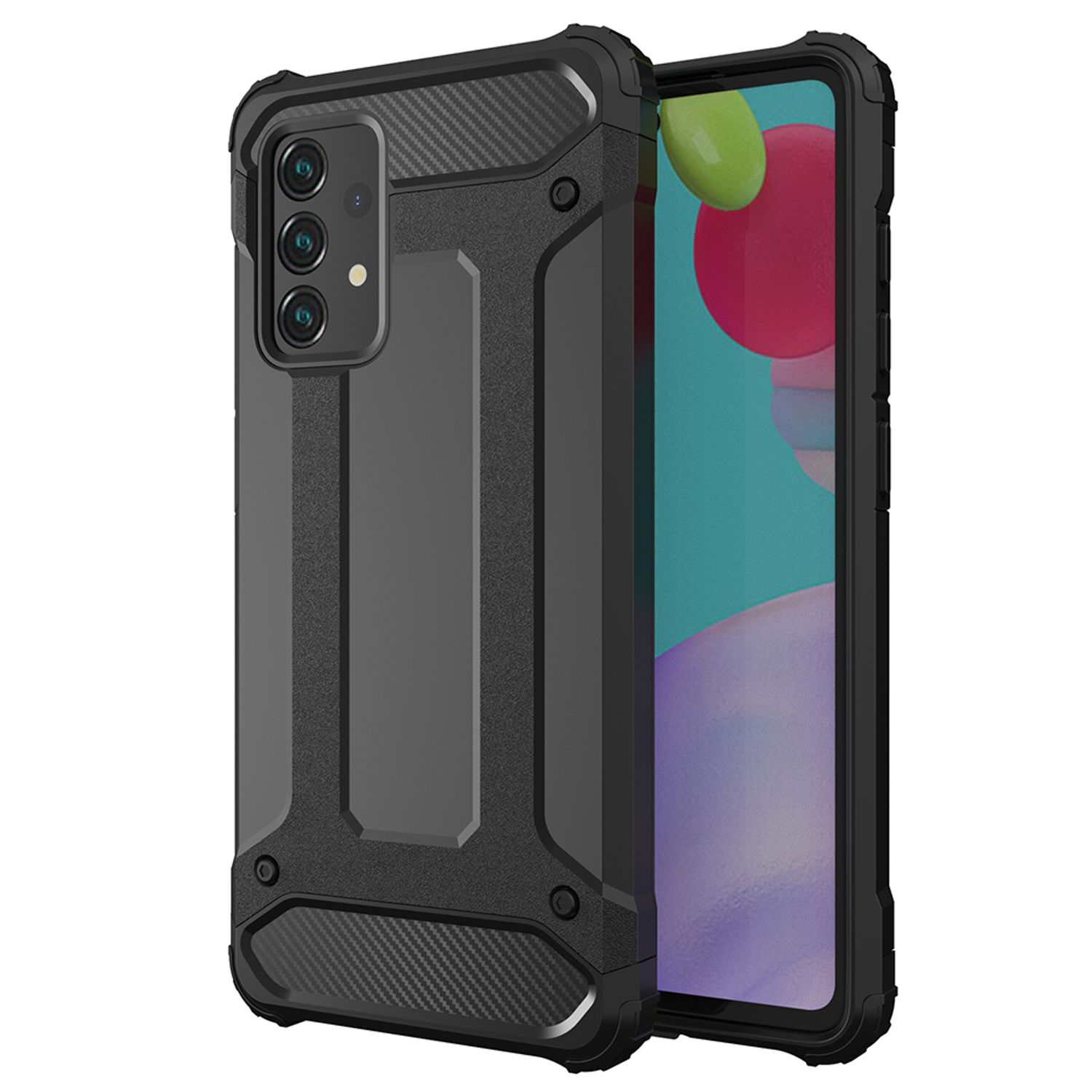 Husa Techsuit - Hybrid Armor - Samsung Galaxy A32 4G - Black fotografia produsului