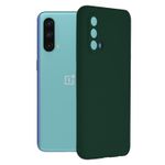 Husa premium Techsuit - Soft Edge Silicone - Oneplus Nord CE 5G - Dark Green fotografia produsului