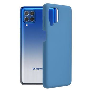 Husa premium Techsuit – Soft Edge Silicone – Samsung Galaxy F62 / M62 – Denim Blue elefant.ro imagine noua 2022