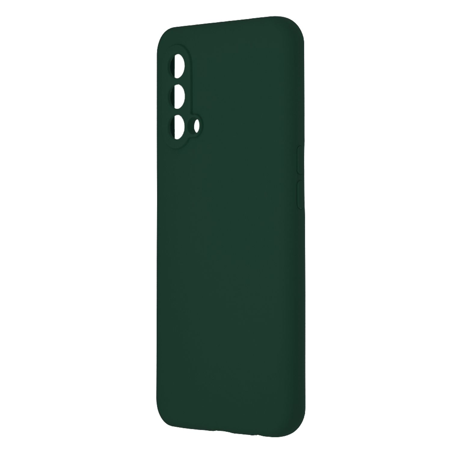 Husa premium Techsuit - Soft Edge Silicone - Oneplus Nord CE 5G - Dark Green fotografia produsului View 3 L