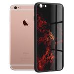 Husa cu spate din sticla Techsuit - Glaze Series - iPhone 6 / 6S - Red Nebula fotografia produsului