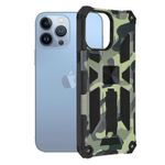Husa antisoc Techsuit - Blazor Series - iPhone 13 Pro Max - Camo Lime fotografia produsului
