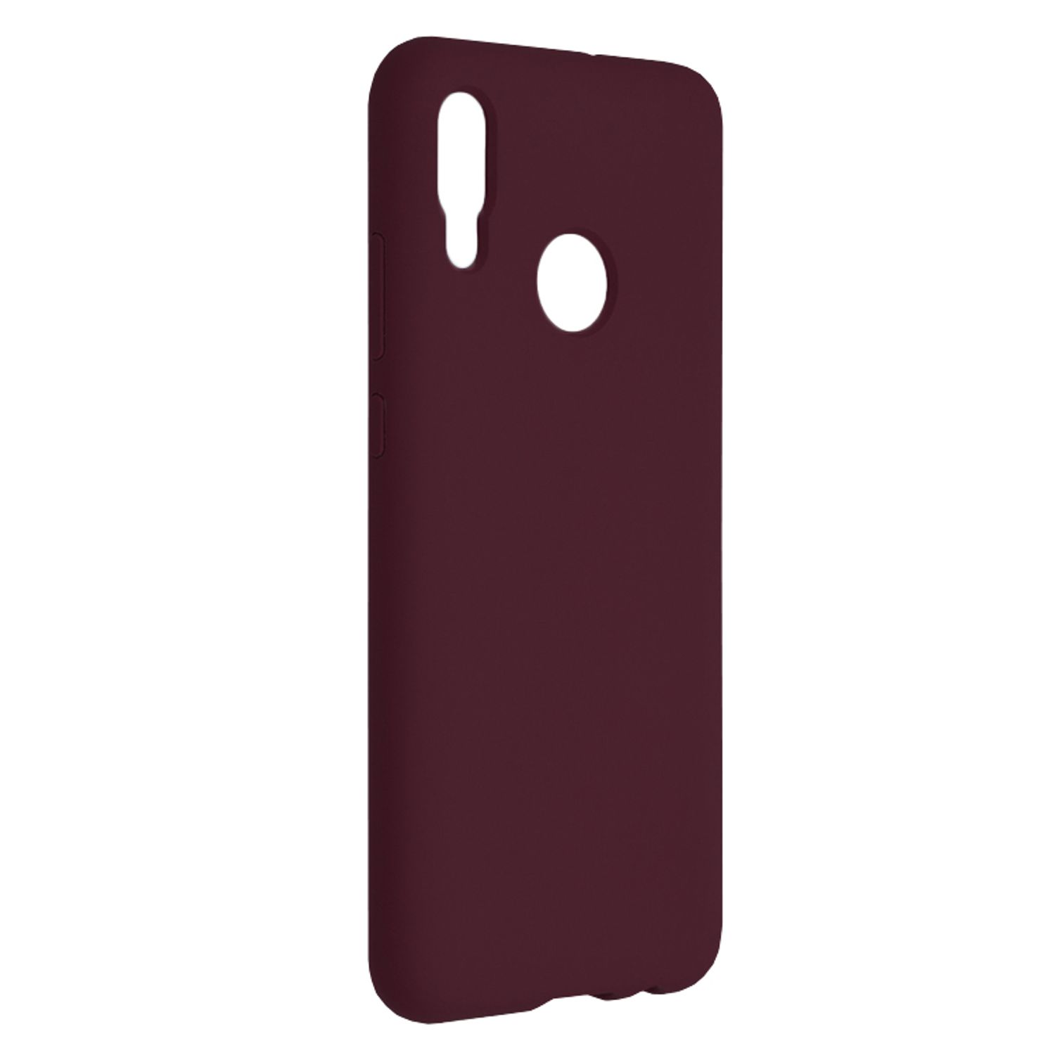 Husa premium Techsuit - Soft Edge Silicone - Huawei P Smart 2019 - Plum Violet fotografia produsului View 2 L