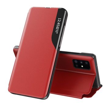 Husa tip carte Techsuit – eFold Series – Xiaomi Mi 10T Lite – Red elefant.ro imagine noua 2022