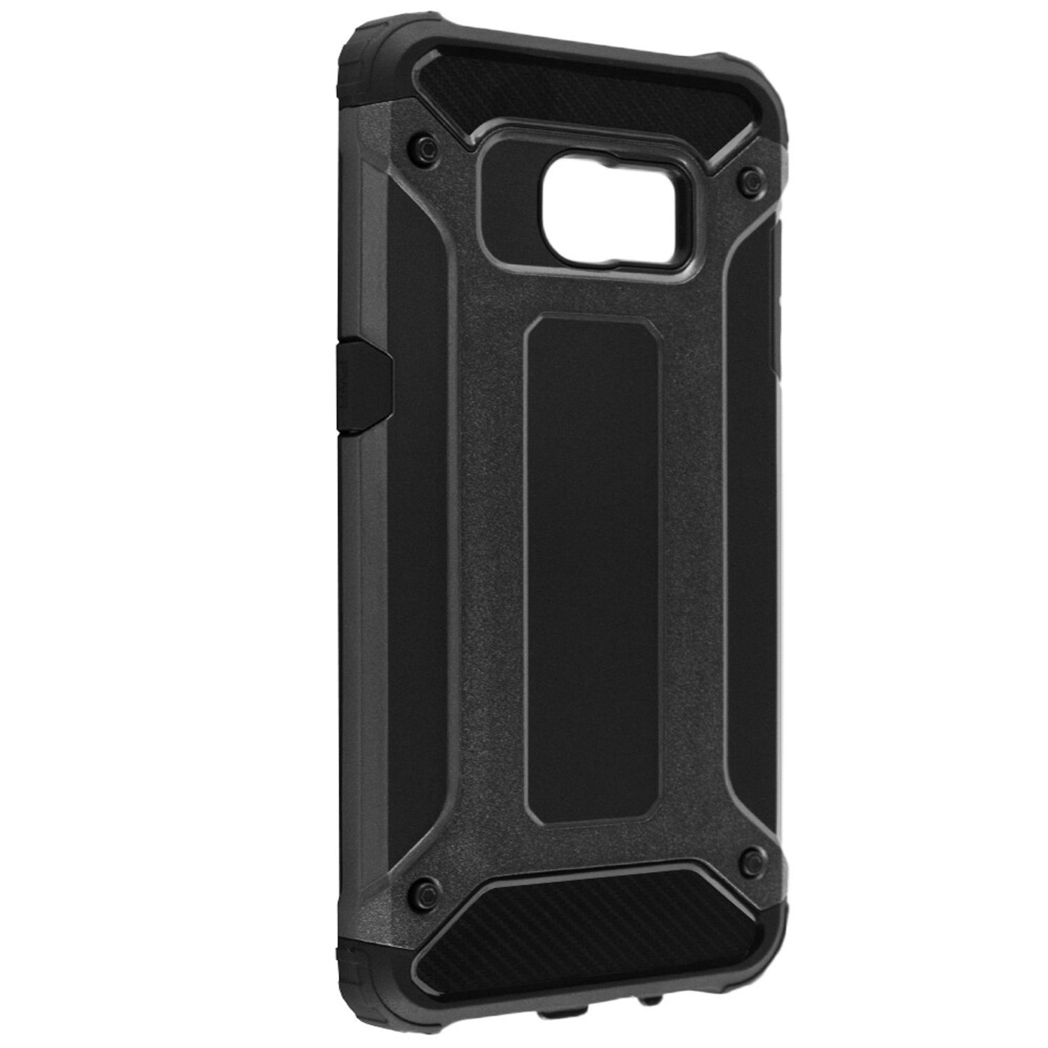 Husa Techsuit - Hybrid Armor - Samsung Galaxy S7 Edge - Black fotografia produsului View 2 L
