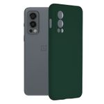 Husa premium Techsuit - Soft Edge Silicone - Oneplus Nord 2 5G - Dark Green fotografia produsului