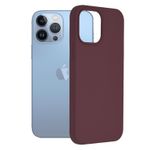 Husa premium Techsuit - Soft Edge Silicone - iPhone 13 Pro Max - Plum Violet fotografia produsului