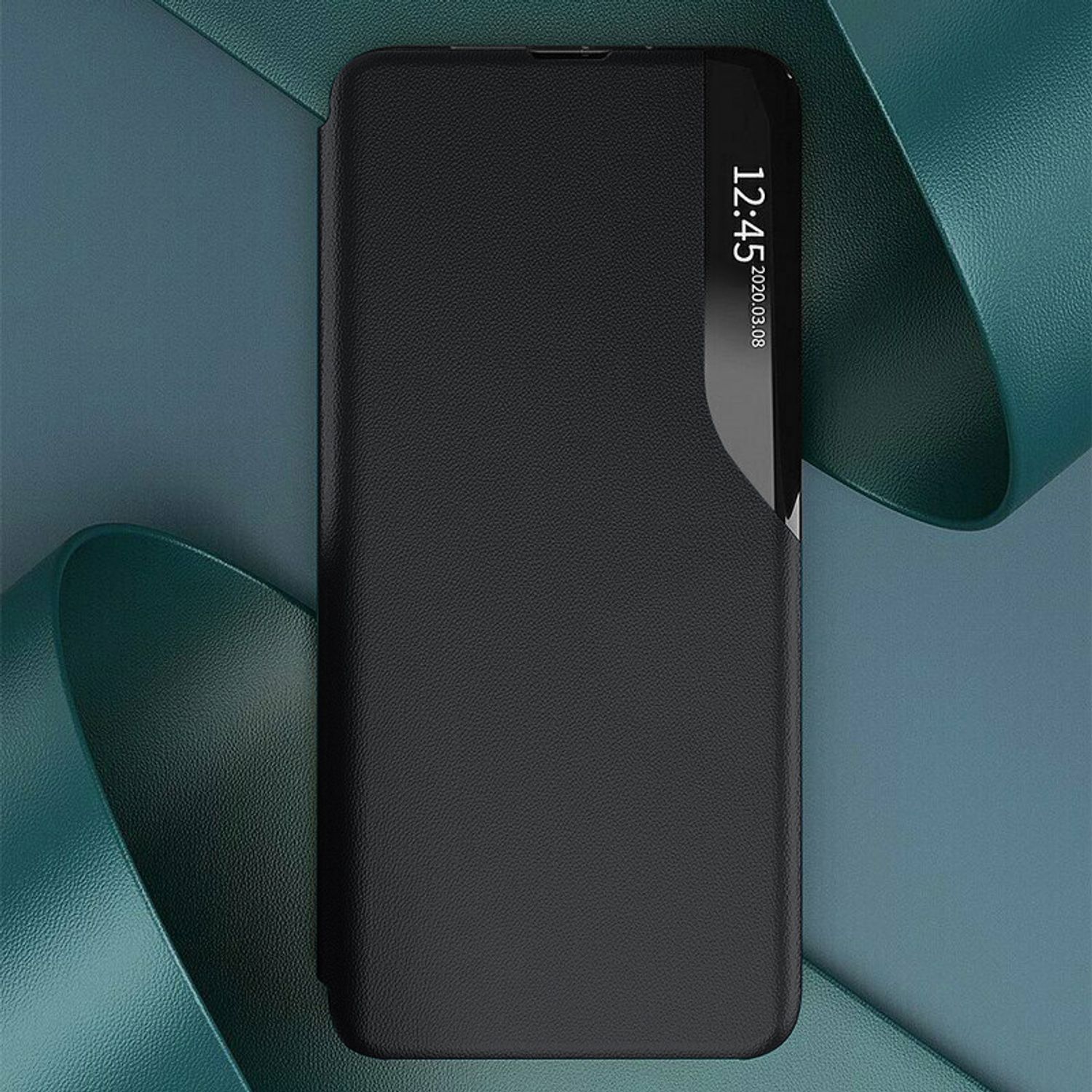 Husa tip carte Techsuit - eFold Series - Xiaomi Redmi Note 10 Pro / Note 10 Pro Max - Black fotografia produsului View 3 L