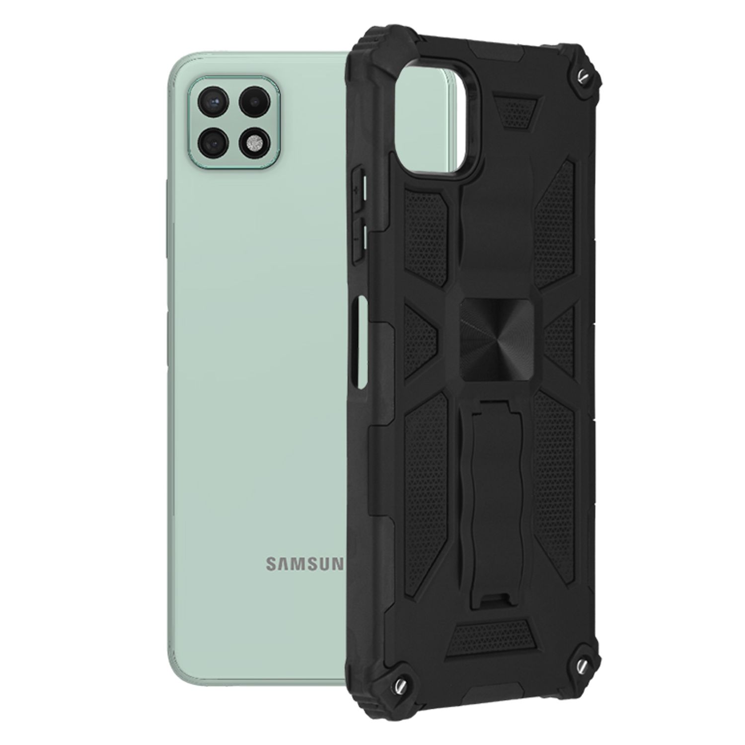 Husa antisoc Techsuit - Blazor Series - Samsung Galaxy A22 5G - Black fotografia produsului