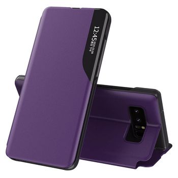 Husa tip carte techsuit - efold series - samsung galaxy note 8 - purple