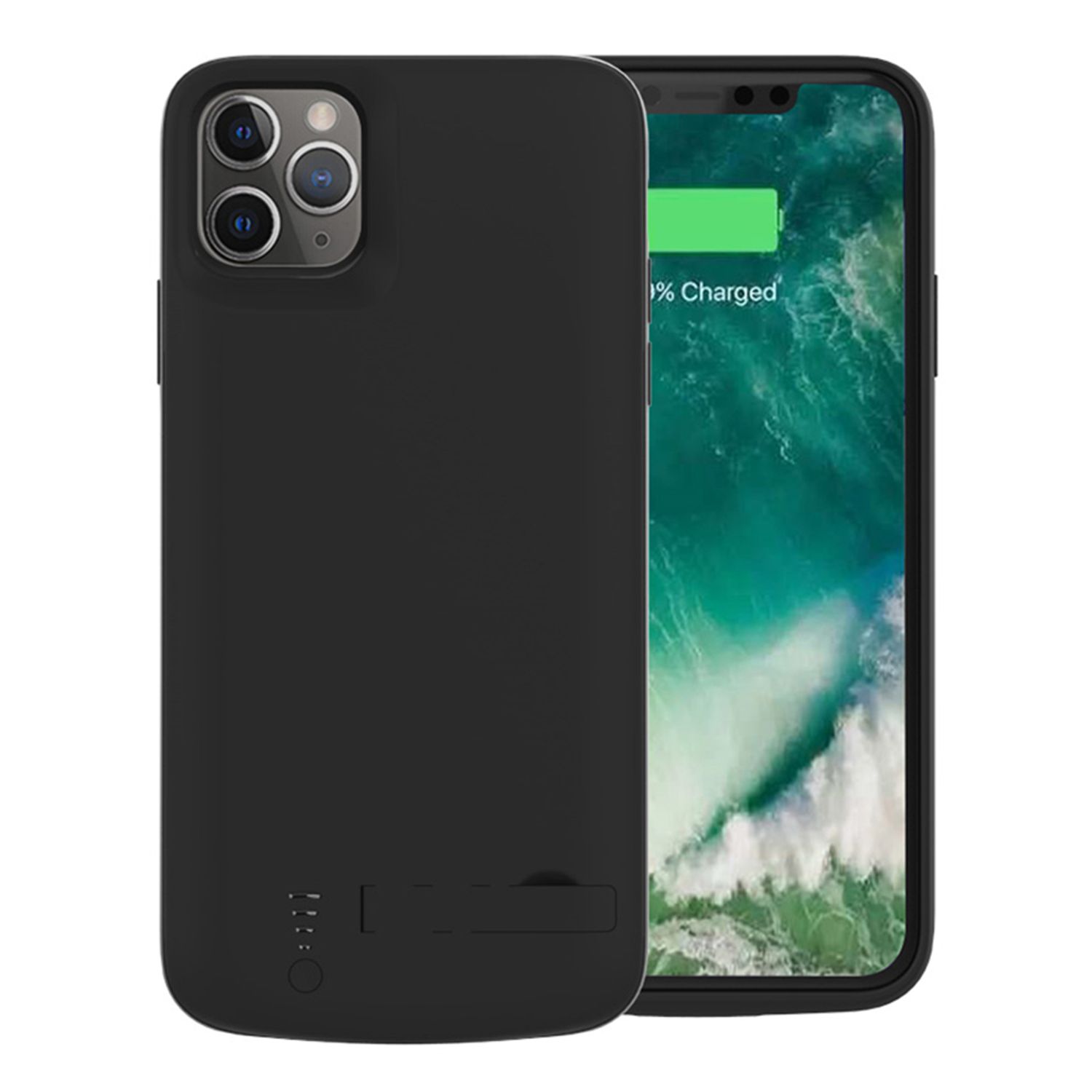 Husa cu acumulator Techsuit - iPhone 11 Pro - 5000 mAh - Black fotografia produsului View 3 L