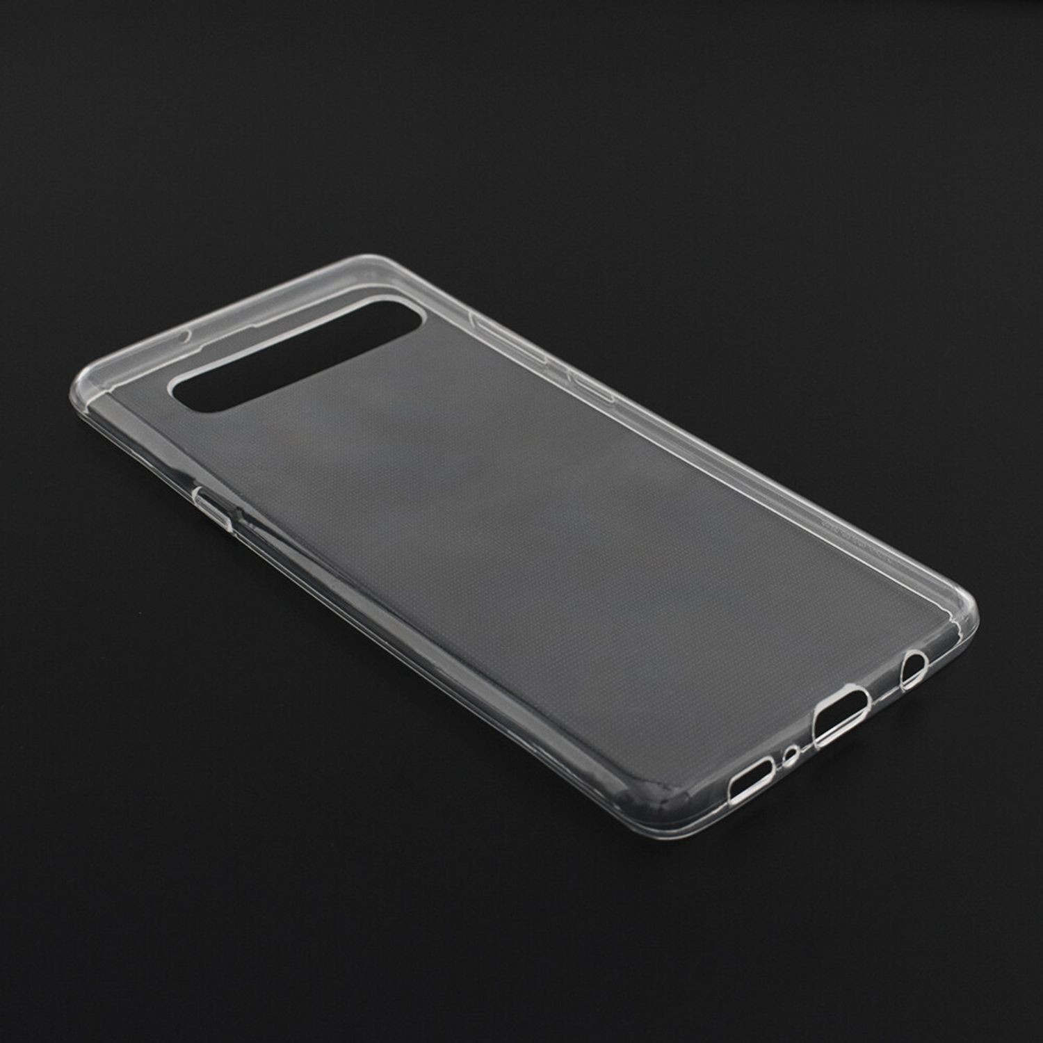 Husa transparenta din silicon Techsuit - Samsung Galaxy S10 5G fotografia produsului View 2 L
