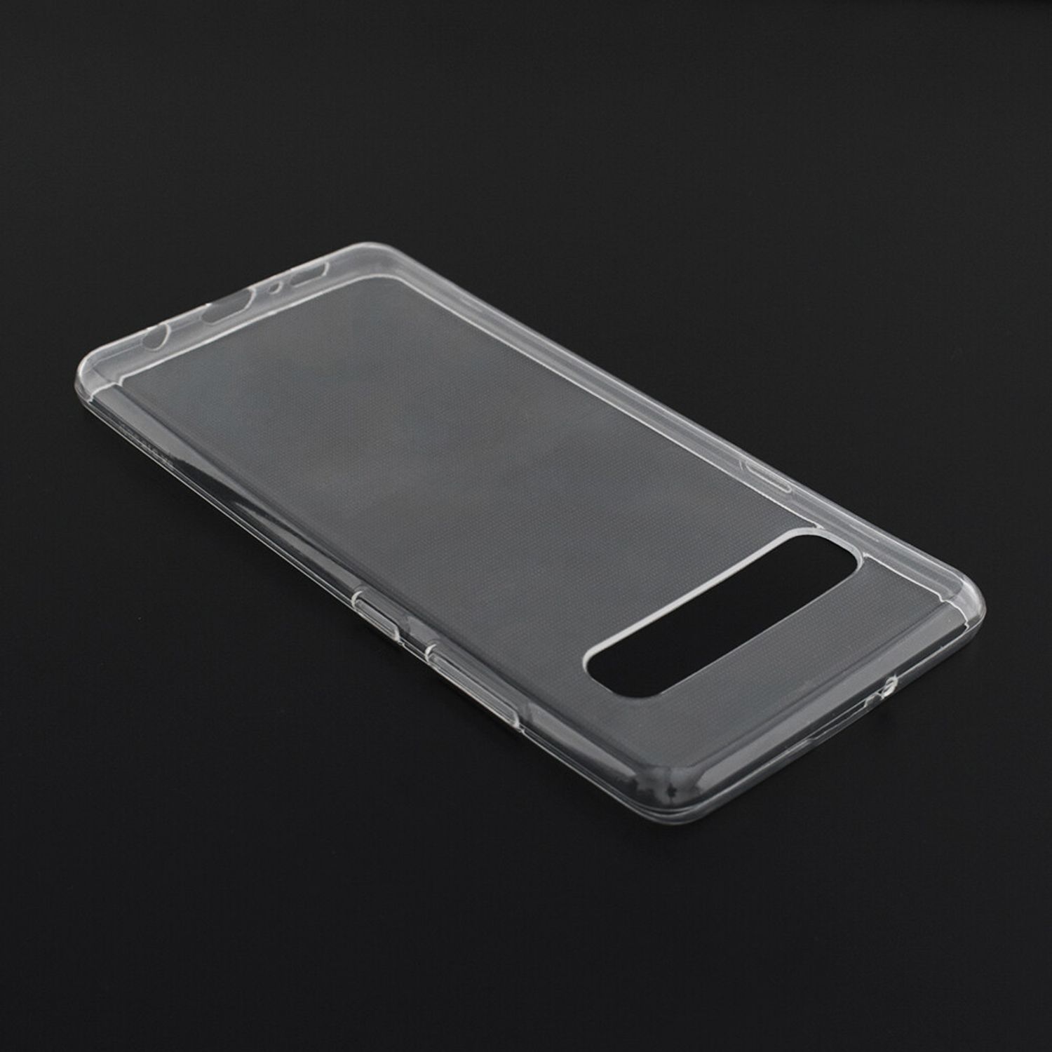 Husa transparenta din silicon Techsuit - Samsung Galaxy S10 5G fotografia produsului View 3 L