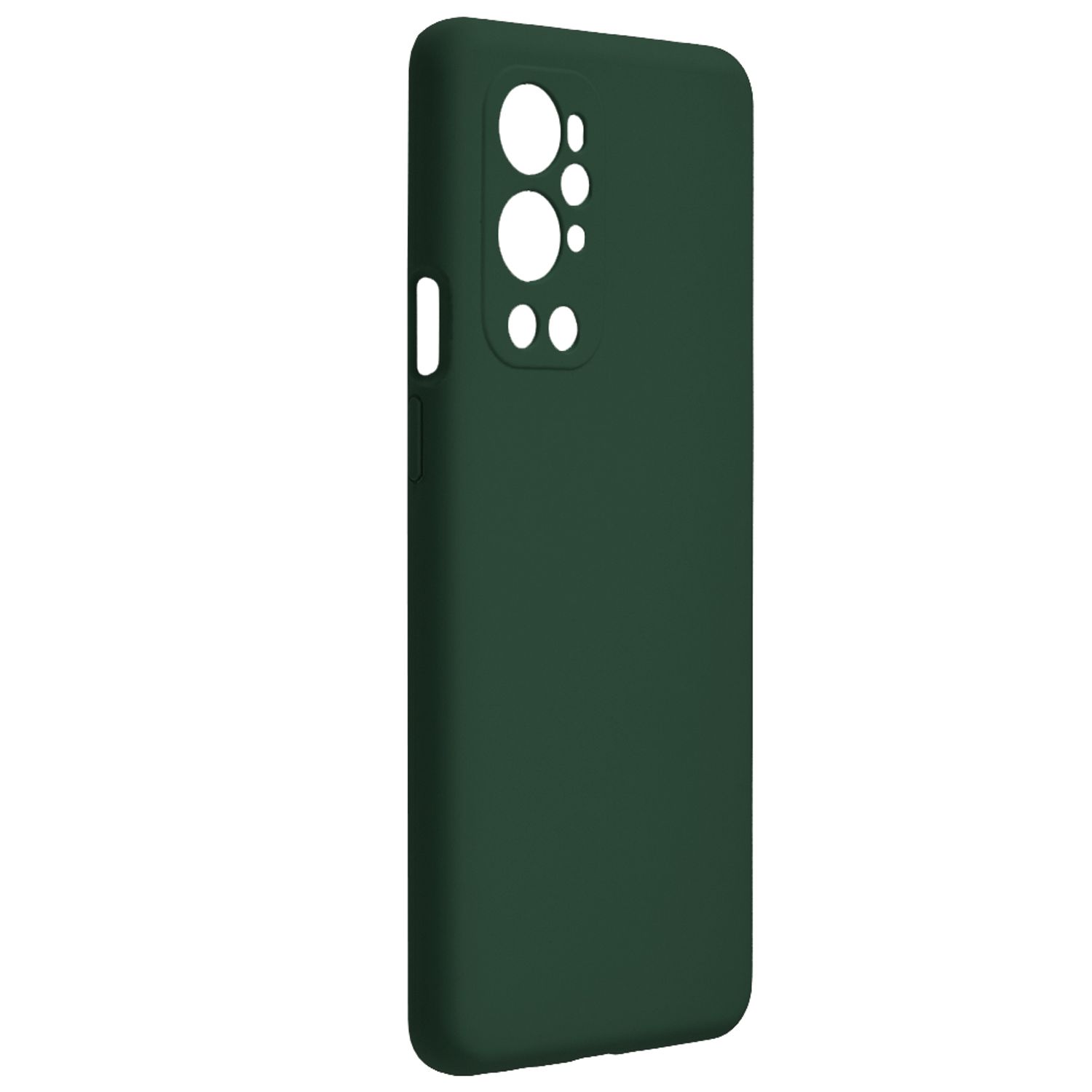 Husa premium Techsuit - Soft Edge Silicone - Oneplus 9 Pro - Dark Green fotografia produsului View 2 L