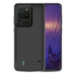 Husa cu acumulator Techsuit - Samsung Galaxy S20 Ultra - 6000 mAh - Black fotografia produsului