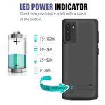 Husa cu acumulator Techsuit - Samsung Galaxy Note 10 - 5000 mAh - Black fotografia produsului View 3 S